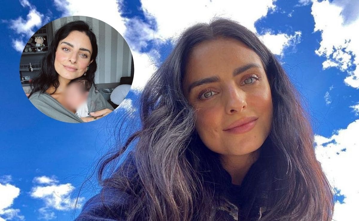 Aislinn Derbez comparte tiernas fotos con Tessa, su primera sobrina