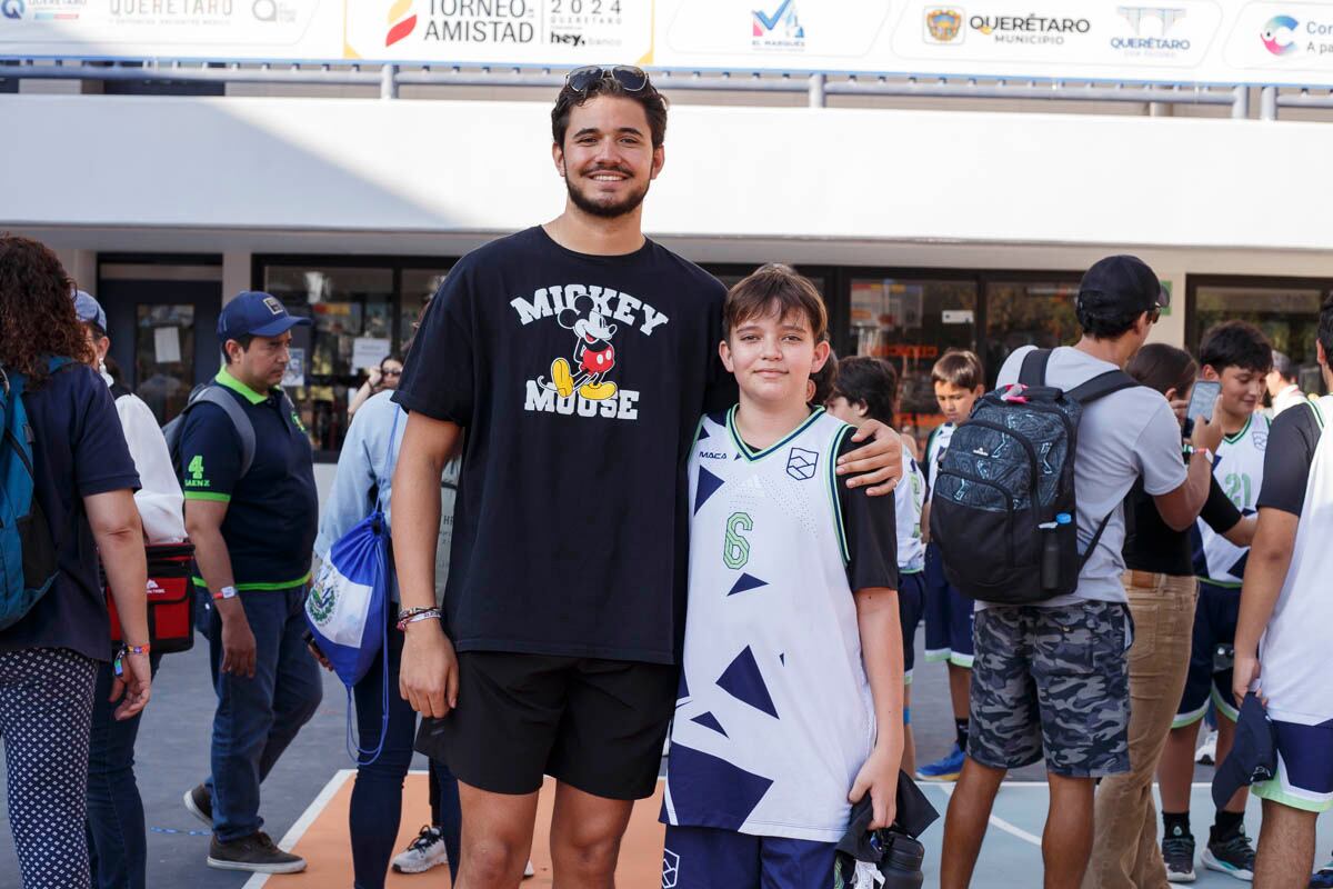 Antonio Vairo y Gabriel da Silva Vairo. (Foto: Esteban Torreblanca)