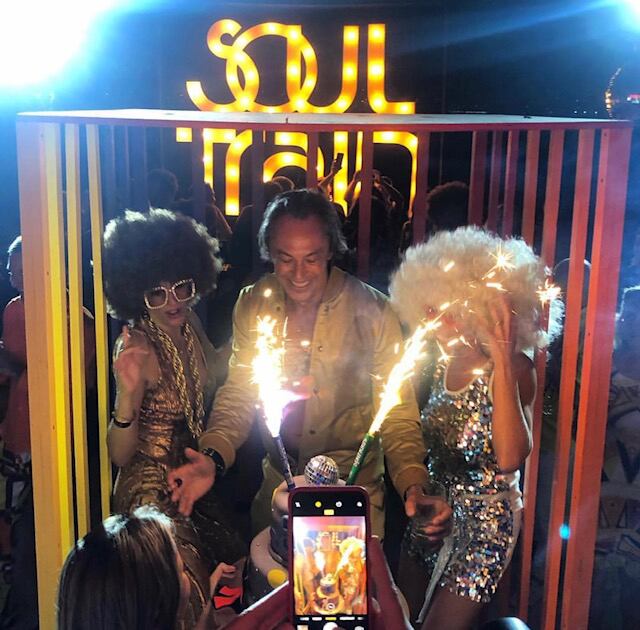 Jacky Bracamontes y Maky Soler en el cumpleaños de Ximena Peñuelas