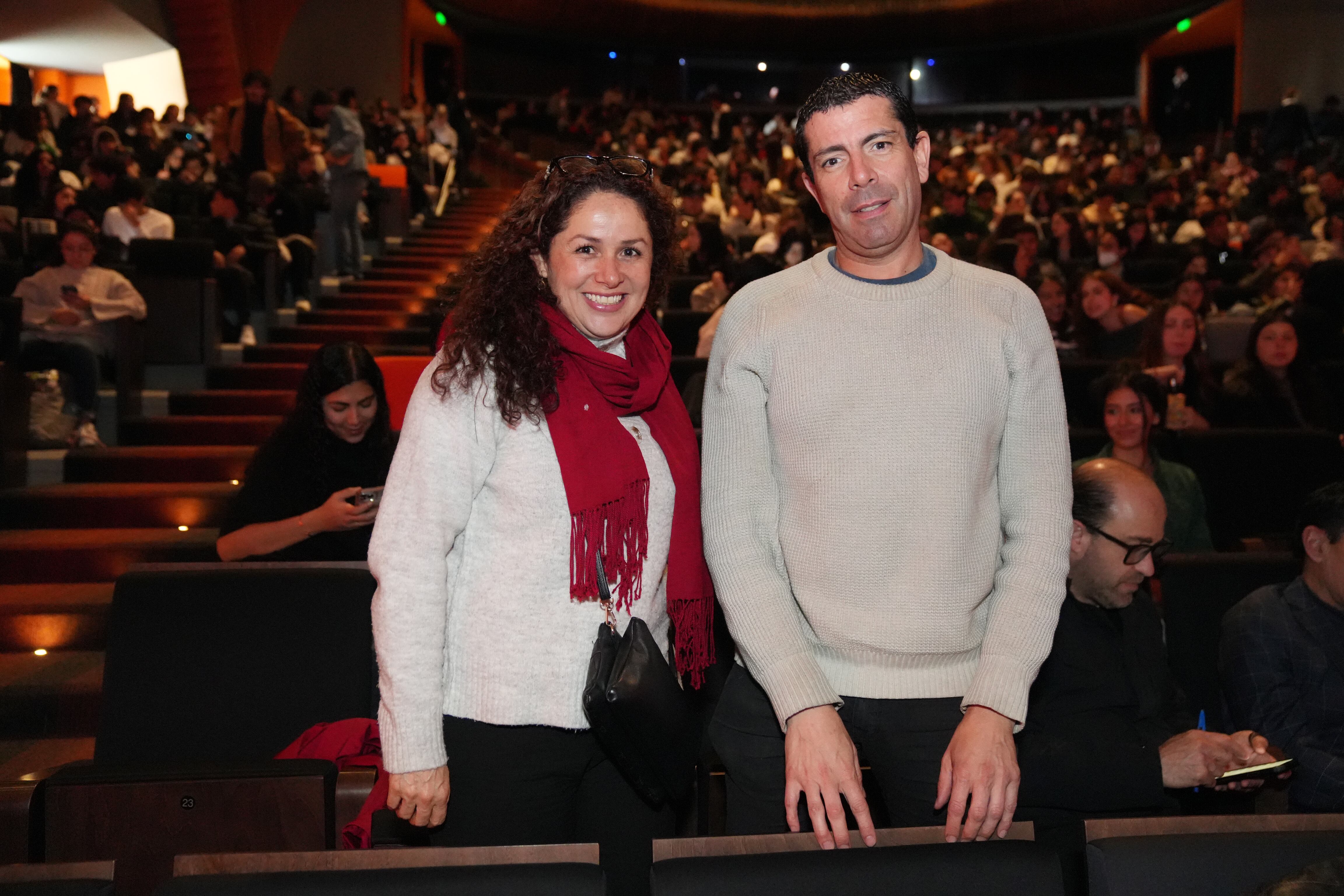 Raquel Sánchez y Enrique Jiménez. (Foto: Leonardo Gómez)