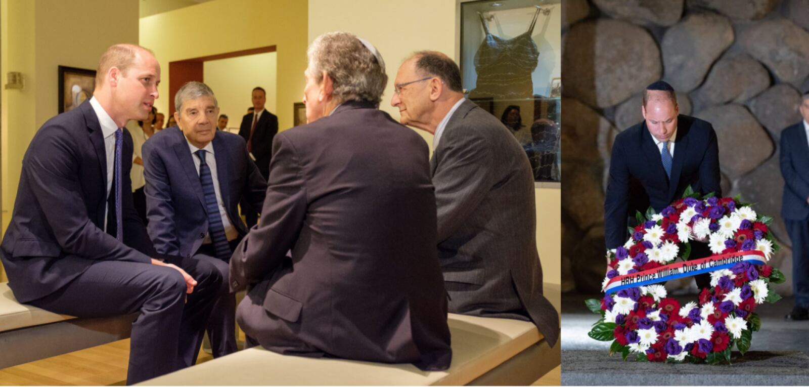 El príncipe William y su visita al Muro de los Lamentos