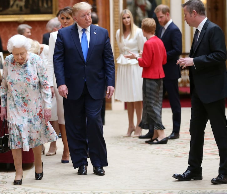 ¿El príncipe Harry evitó al presidente Donald Trump? 