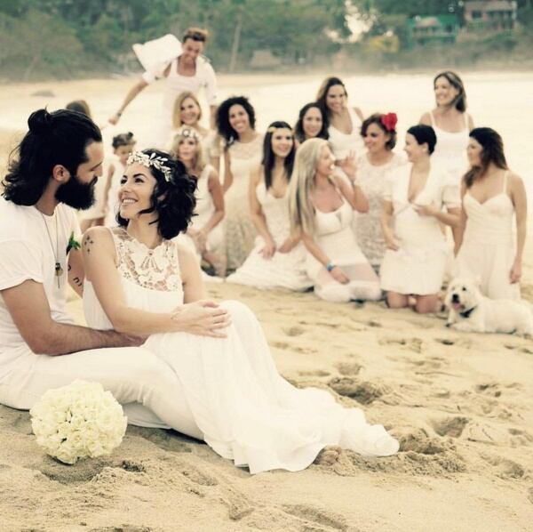 Las FOTOS de la boda de Bárbara Mori y Kenneth Ray Sigman