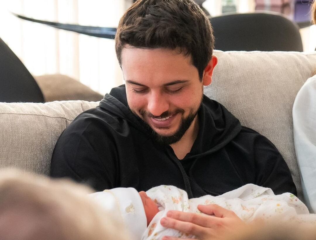 El príncipe Hussein junto a su hija Iman / Foto: Instagram