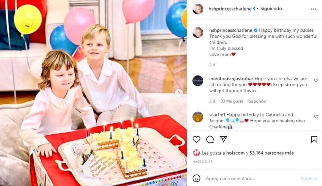 Aseguran que la princesa Charlene está ‘desfigurada’ por cirugía plástica