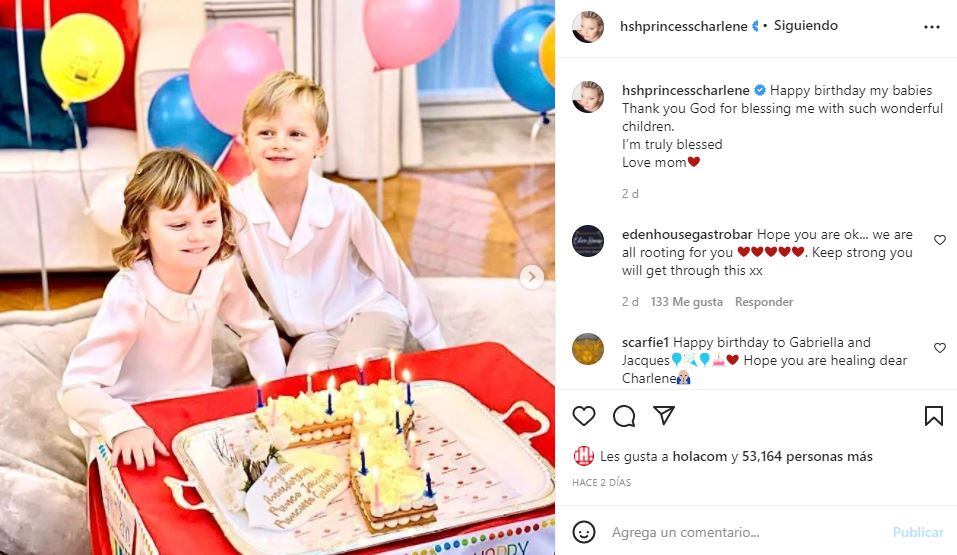 Aseguran que la princesa Charlene está ‘desfigurada’ por cirugía plástica