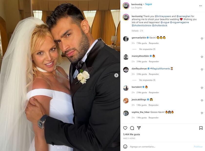 Britney Spears y Sam Asghari: más de 10 millones de pesos en joyería para su boda