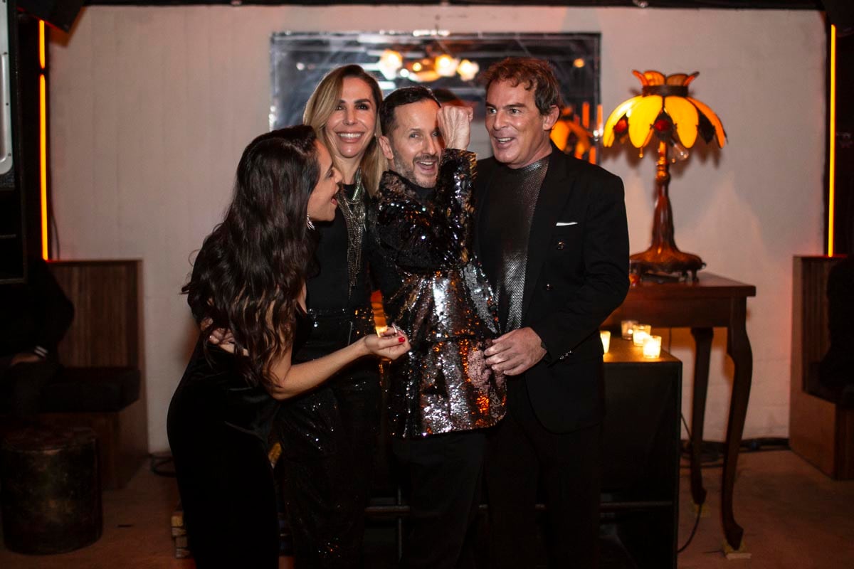 Paulina Madrazo, Eugenia Díaz Ordaz, Óscar Madrazo y Eugenio López. (Foto: Esteban Torreblanca)