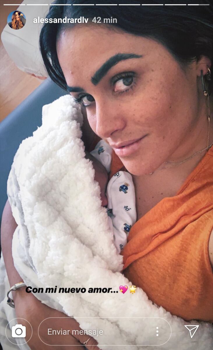 Nunzia Rojo de la Vega se convierte en mamá por segunda ocasión; ya nació Nicolás