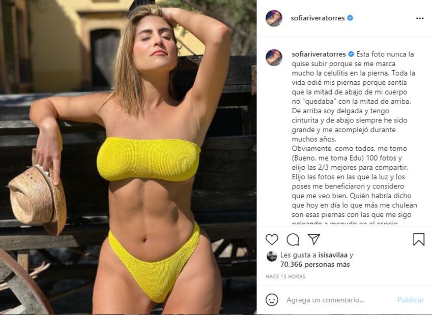 Sofía Rivera Torres imita a Kim Kardashian con un posado muy sensual en bikini