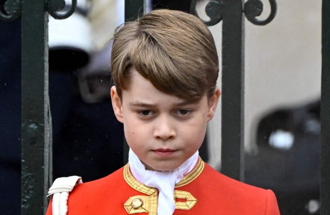 El príncipe George cumple su importante papel en la coronación de Carlos III