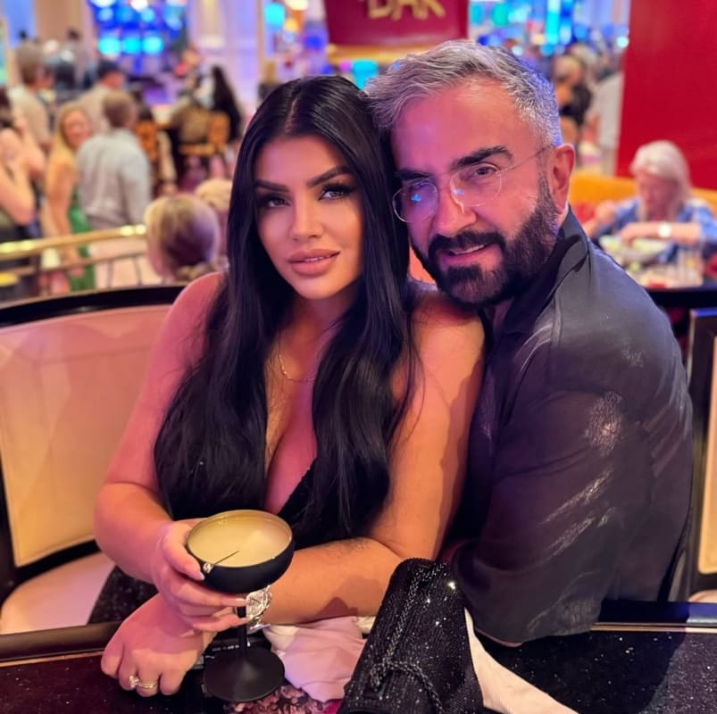 Mariana González y Vicente Fernández Jr. / Foto: Instagram