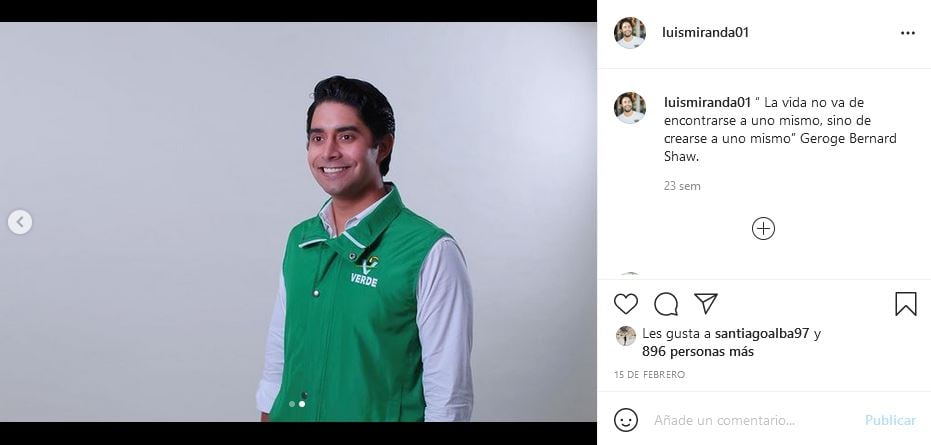 Quién es Luis Miranda Barrera, hijo de Luis Miranda Nava