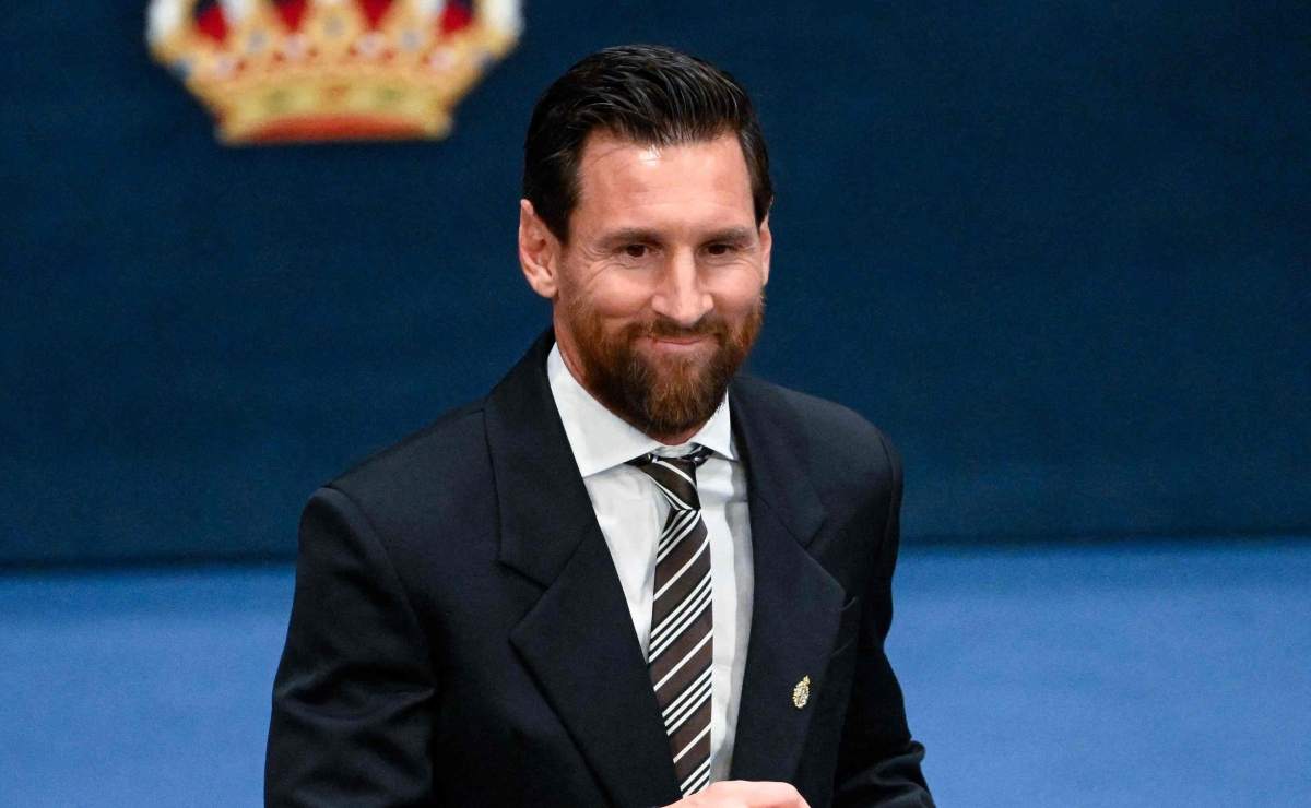 Así fue reconocido Lionel Messi por la princesa Leonor en España