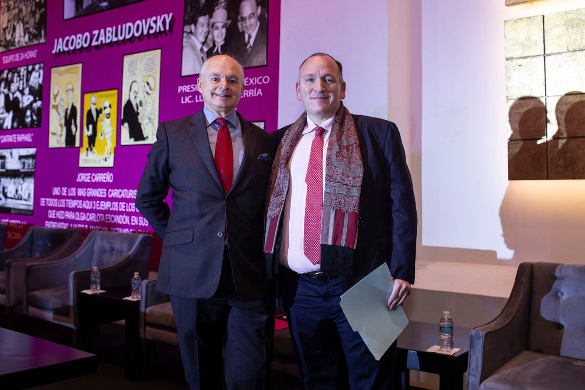 Rodrigo López Portillo y Rodrigo Sepúlveda. (Foto: Esteban Torreblanca)
