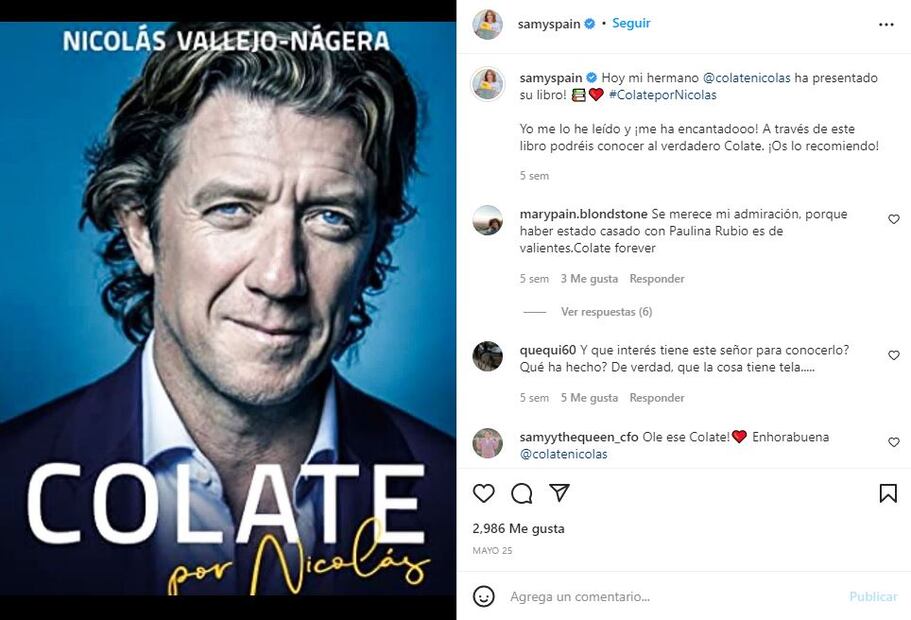 Paulina Rubio: Hermana de Colate le da el pésame por muerte de Susana Dosamantes