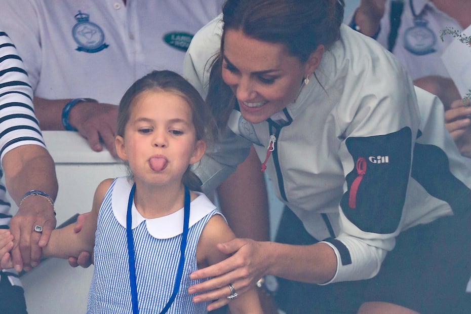 La princesa Charlotte le sacó la lengua a alguien muy especial; descubre a quién fue