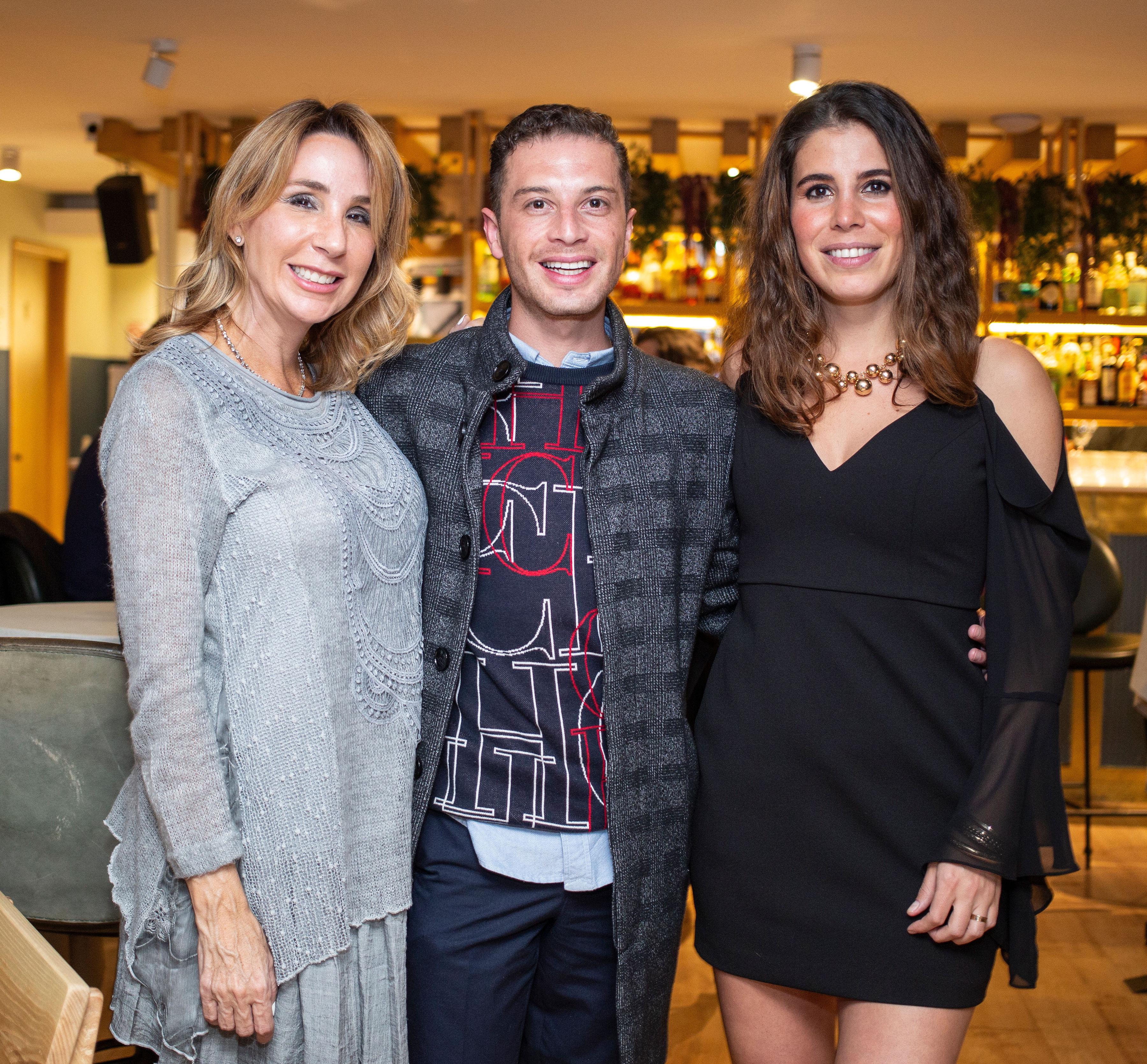 Cecilia Junco, Oscar Barrios y Michelle Alcahe. (Foto: Especial)