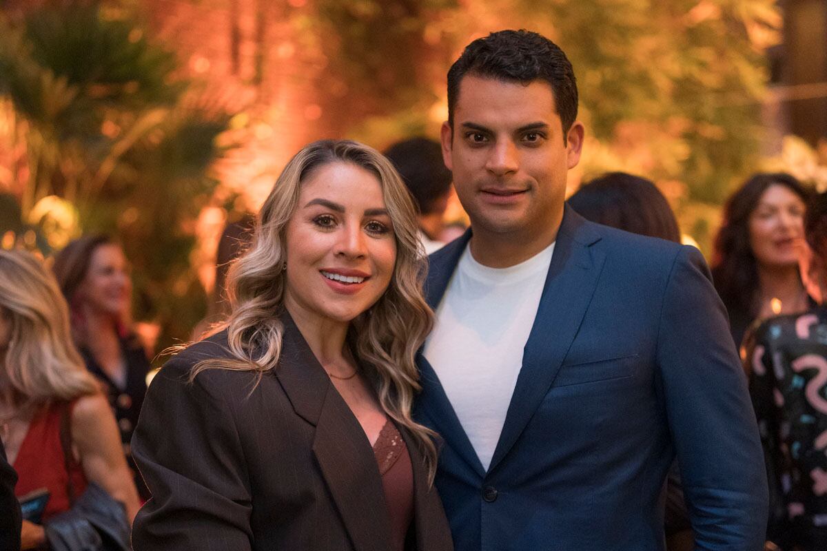 Blanca Becerril y Rodrigo Zedillo. (Foto: Héctor Arjona)