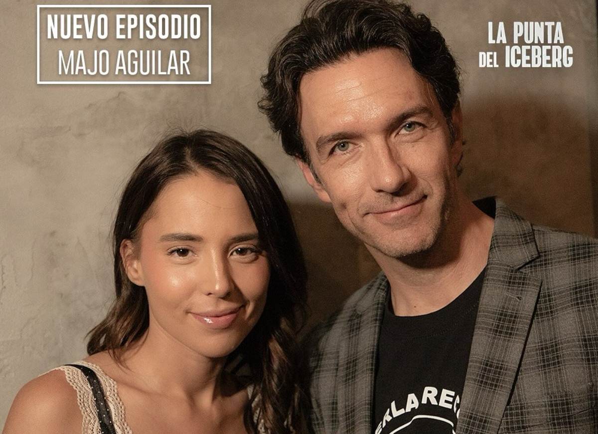 Majo Aguilar y Leonardo de Lozanne / Foto: Instagram @leozanne
