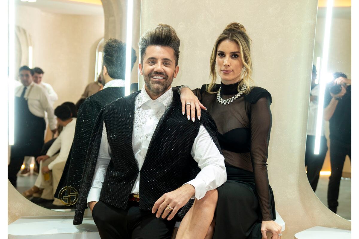 Gabriel Samra y Daniela Coria. (Foto: Héptor Arjona)