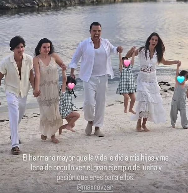 La amorosa felicitación de Claudia Álvarez a Max, hijo de Billy Rovzar / Foto: Instagram