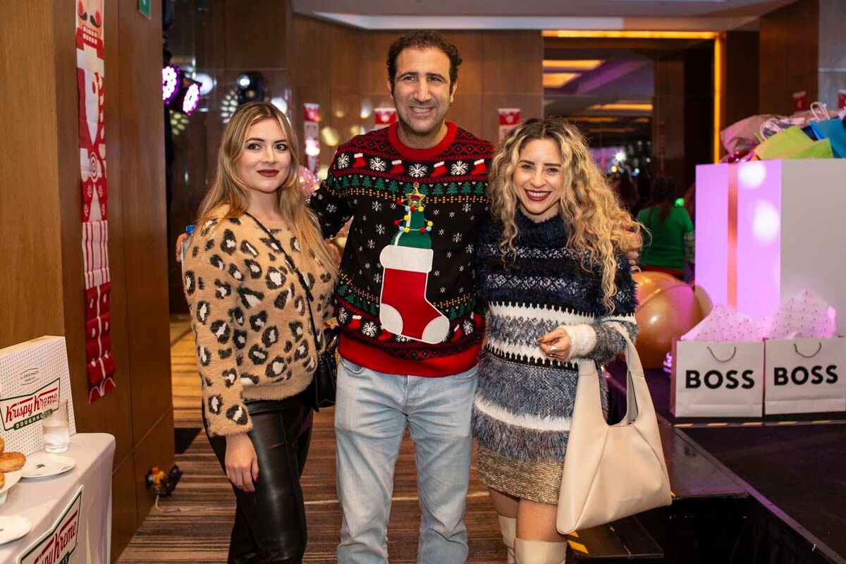 Raisza Robles, Isaac Moghrabi y Carlotta Herrera. (Foto: Esteban Torreblanca)