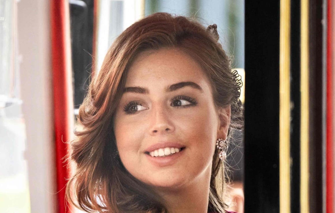 El incómodo gesto de la princesa Alexia de Holanda tras ser abucheada