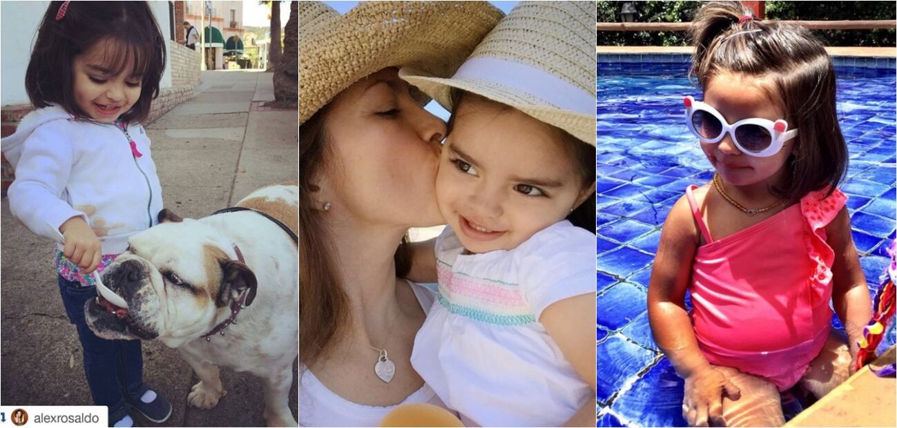Cómo ha crecido Aitana Derbez en estos dos años