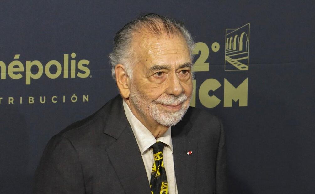 Francis Ford Coppola durante su paso por el FIC de Morelia / Foto: AP
