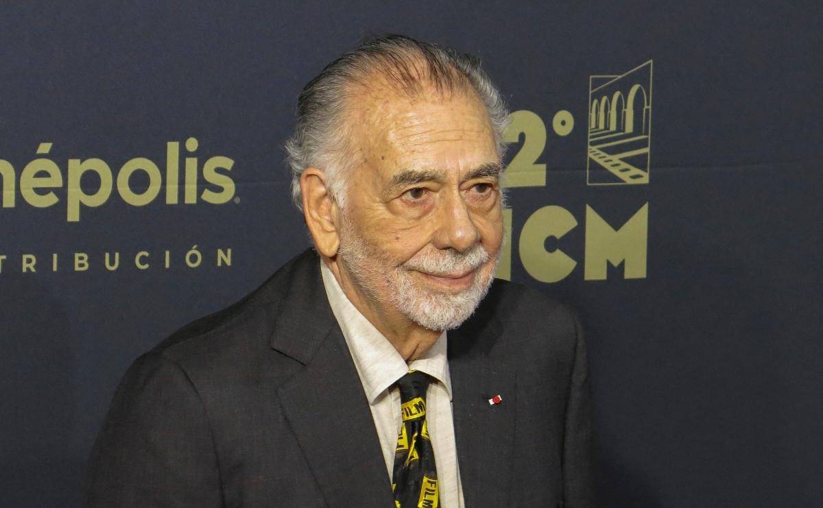 Francis Ford Coppola durante su paso por el FIC de Morelia / Foto: AP