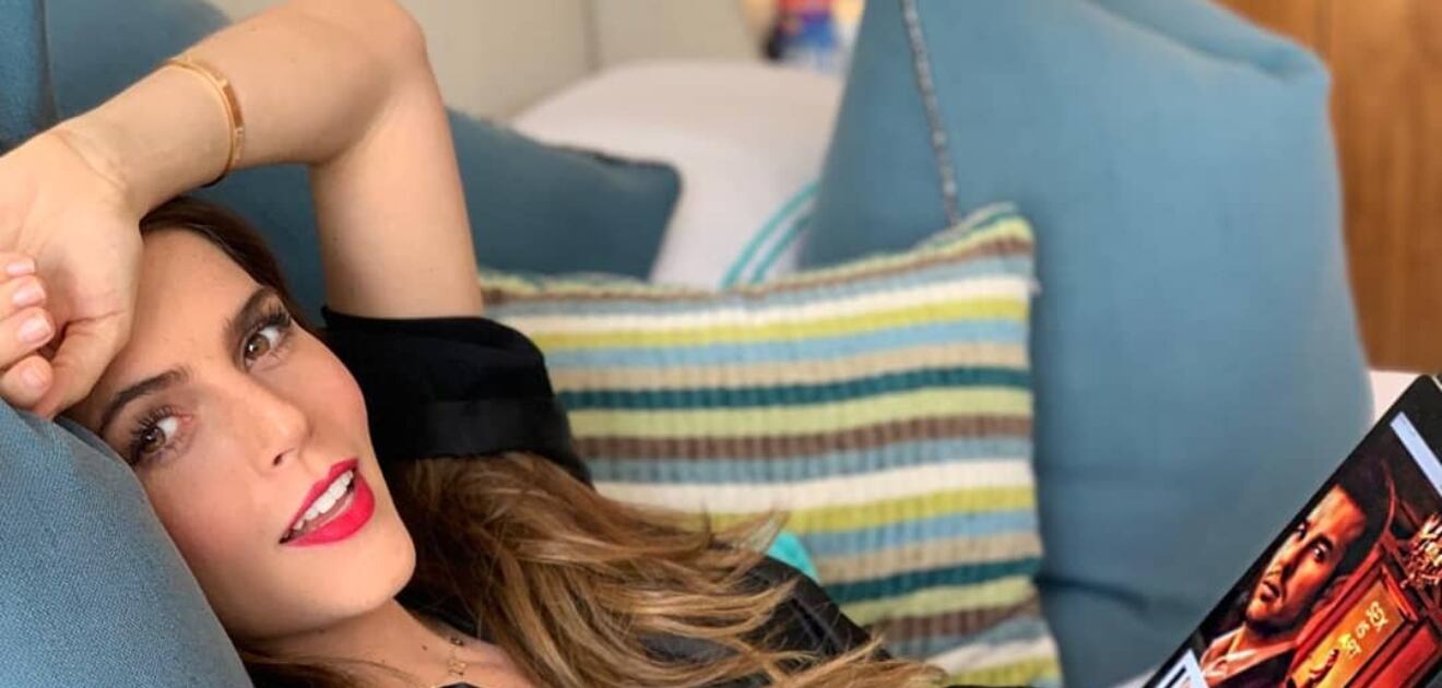 Claudia Álvarez y la primera foto de su baby bump