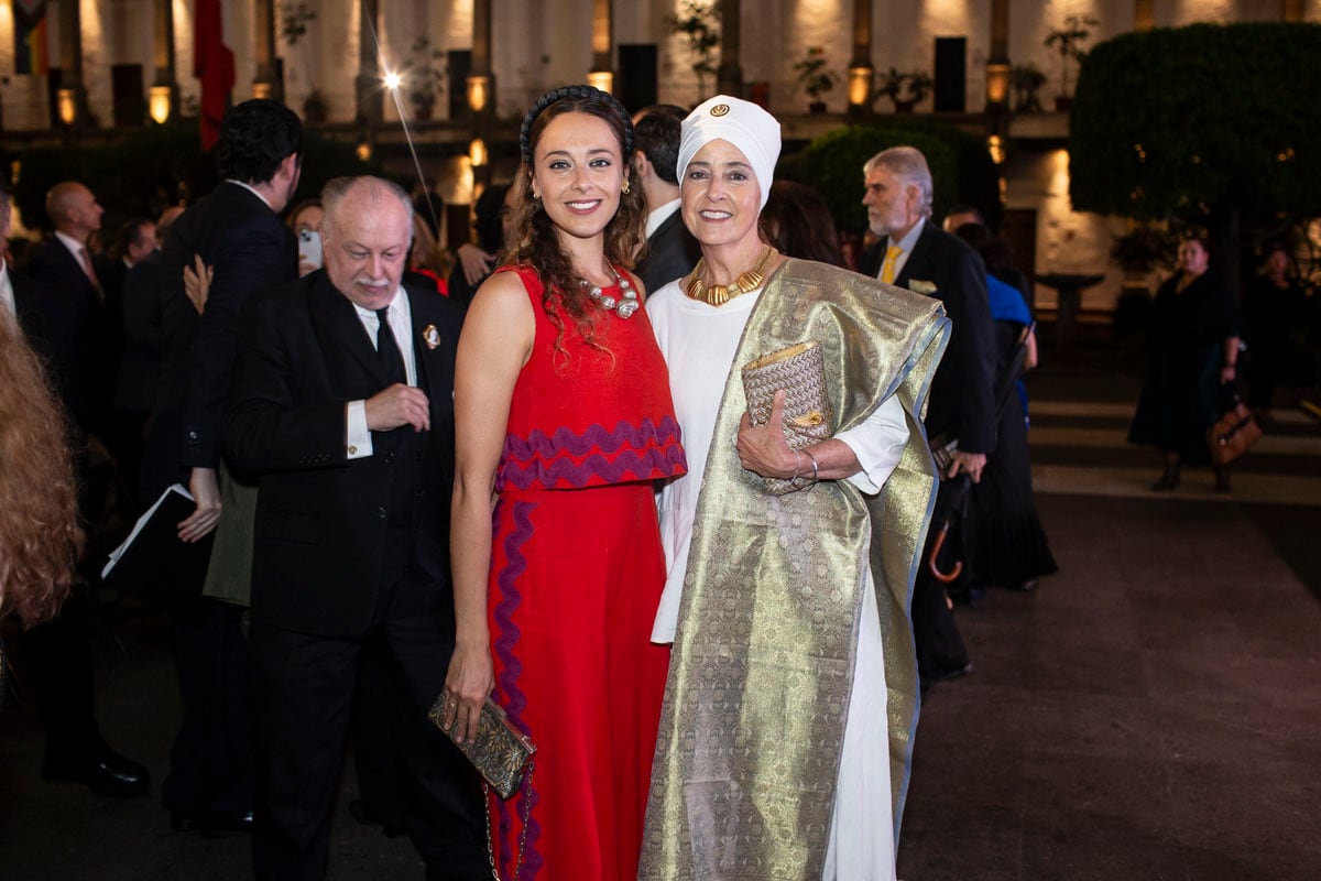 Tatiana Ortiz-Rubio y Paulina López-Portillo. (Foto: Esteban Torreblanca)
