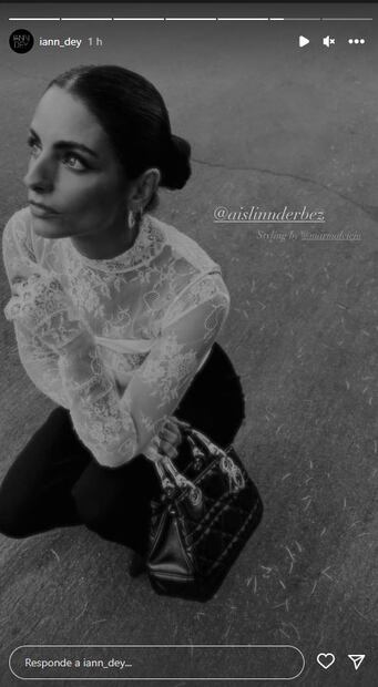 Aislinn Derbez, espectacular en una campaña de Dior con un elegante corsé de Iann Dey