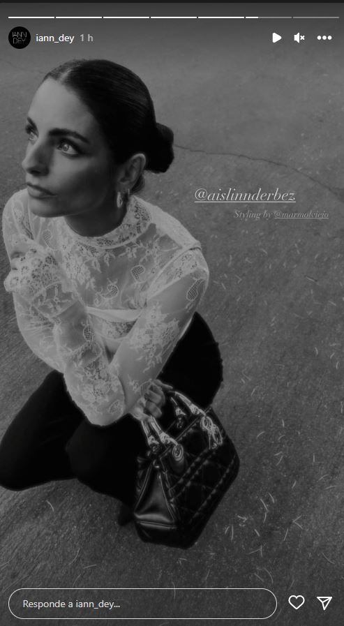 Aislinn Derbez, espectacular en una campaña de Dior con un elegante corsé de Iann Dey