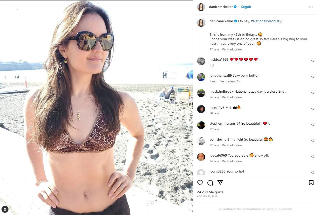 Danica McKellar es Winnie Cooper / Instagram