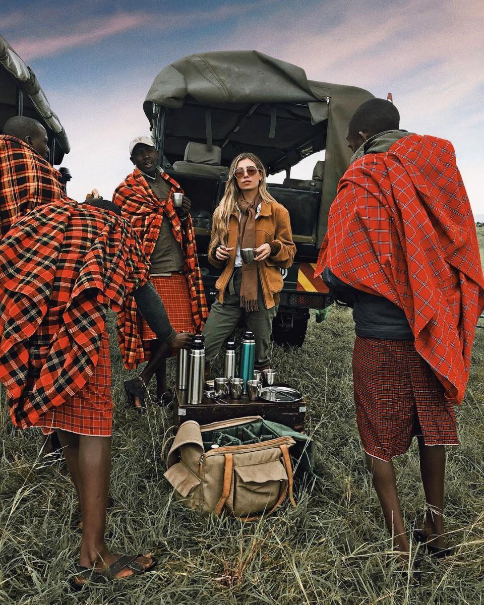 Fotos: El impresionante viaje de Michelle Salas por Kenia 