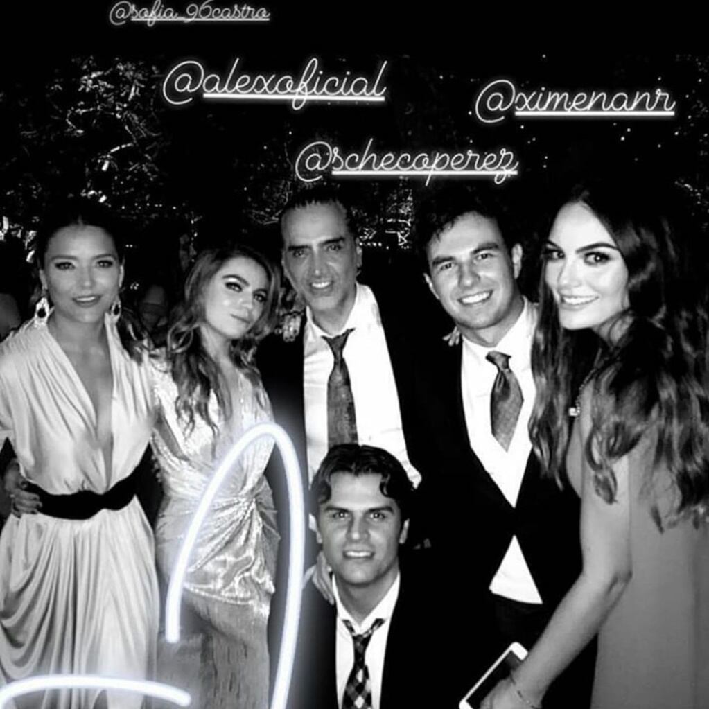 Los invitados a la boda de Checo Pérez y Carola Martínez