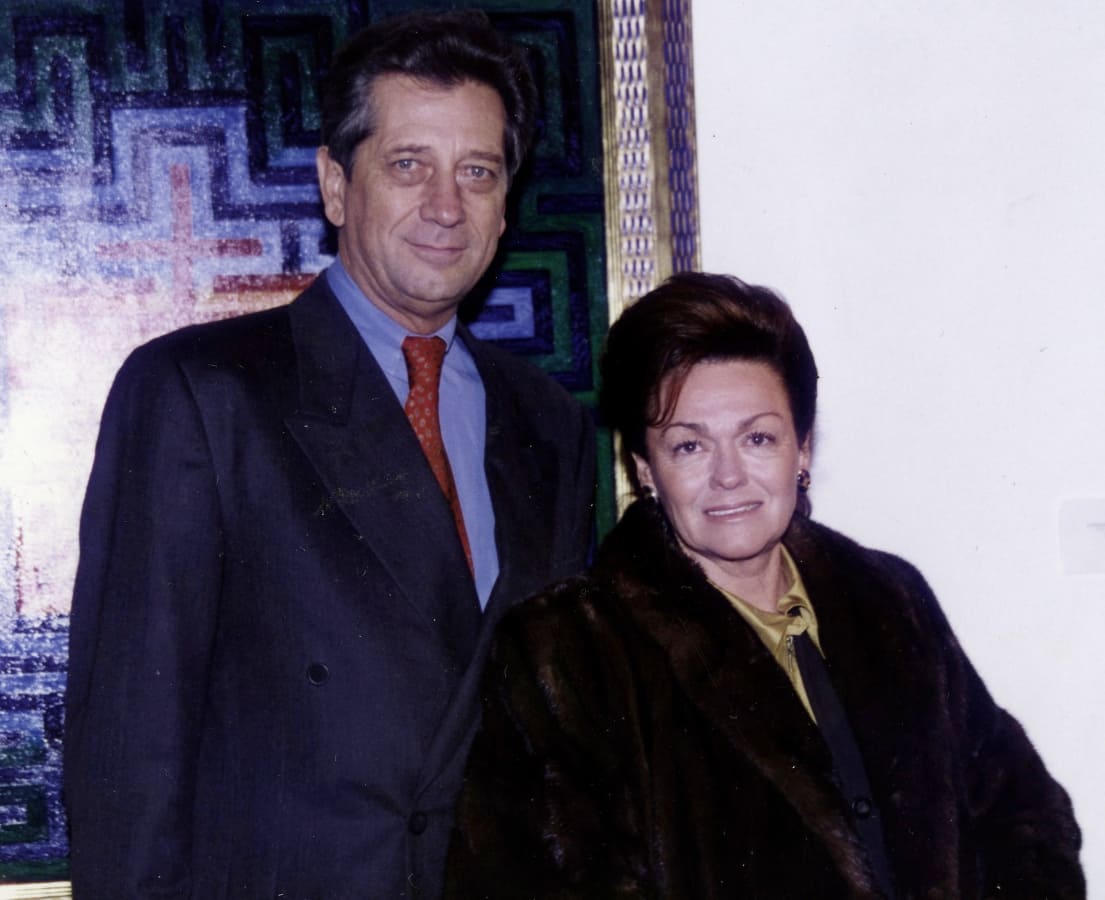 Mario Wichtendahl y Susana Palazuelos en 1996. (Foto: Archivo Revista Clase)
