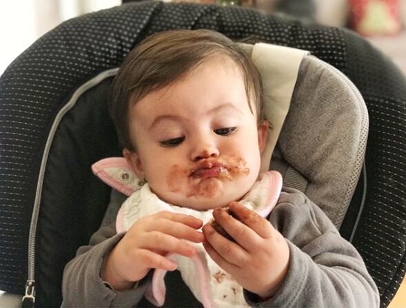 Las fotos más tiernas de Lúa Guerra Vega en su primer año