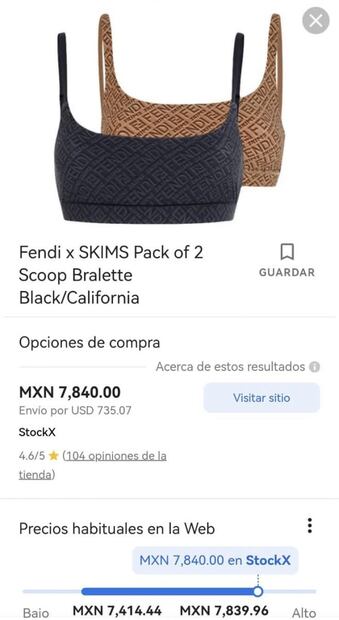 Rosalía presume sus curvas en un coordinado Fendi X Skims