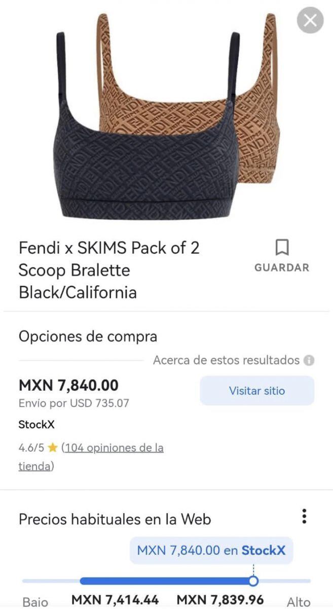 Rosalía presume sus curvas en un coordinado Fendi X Skims