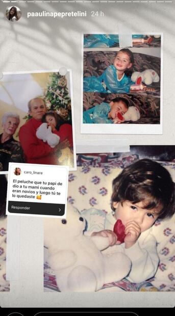 Paulina Peña, hija mayor de EPN, compartió fotografías inéditas de su infancia