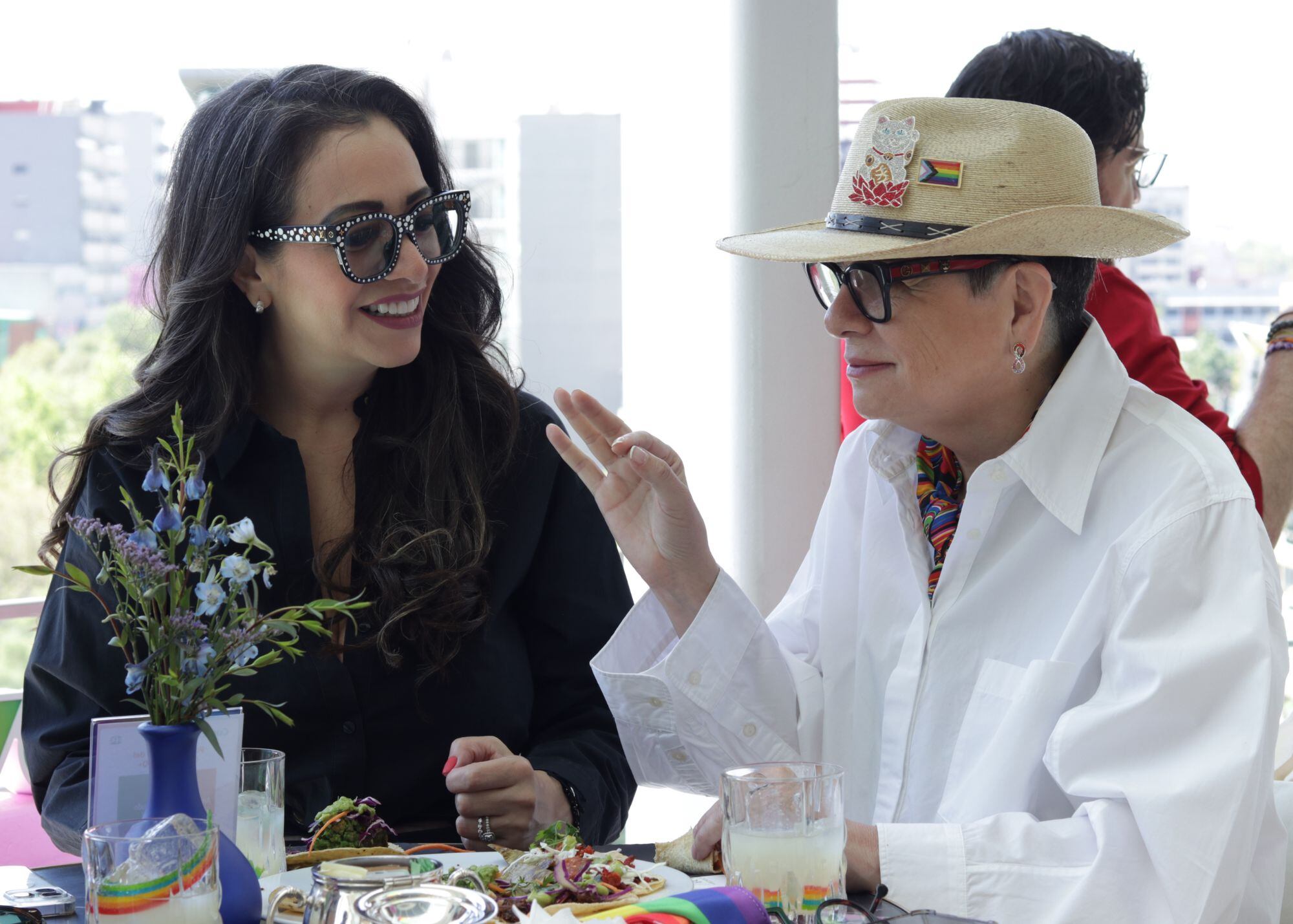 Hilda Téllez y Delia González. (Foto: Quadra Producciones)