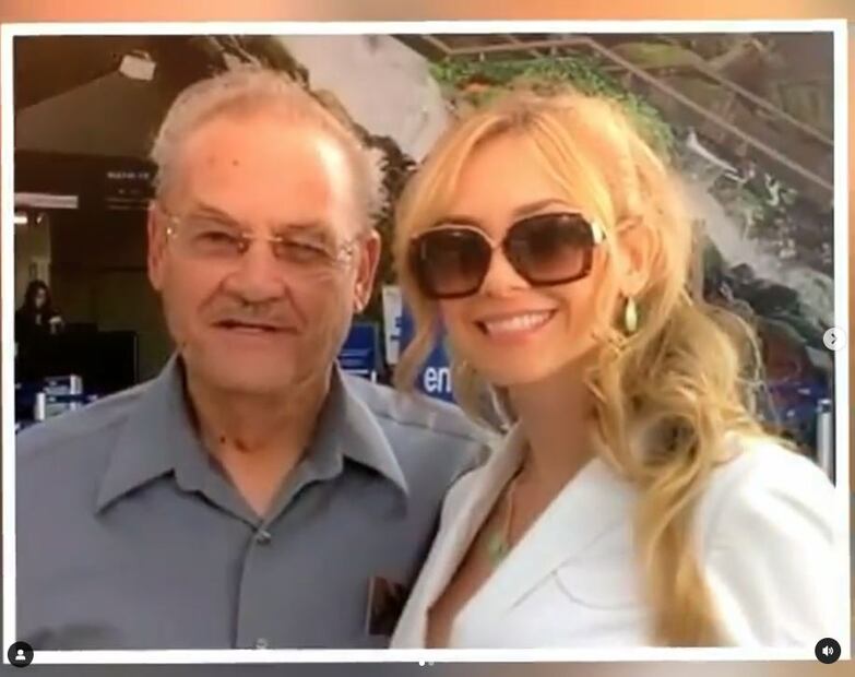 Aracely Arámbula está de luto, muere su papá Manuel Arámbula