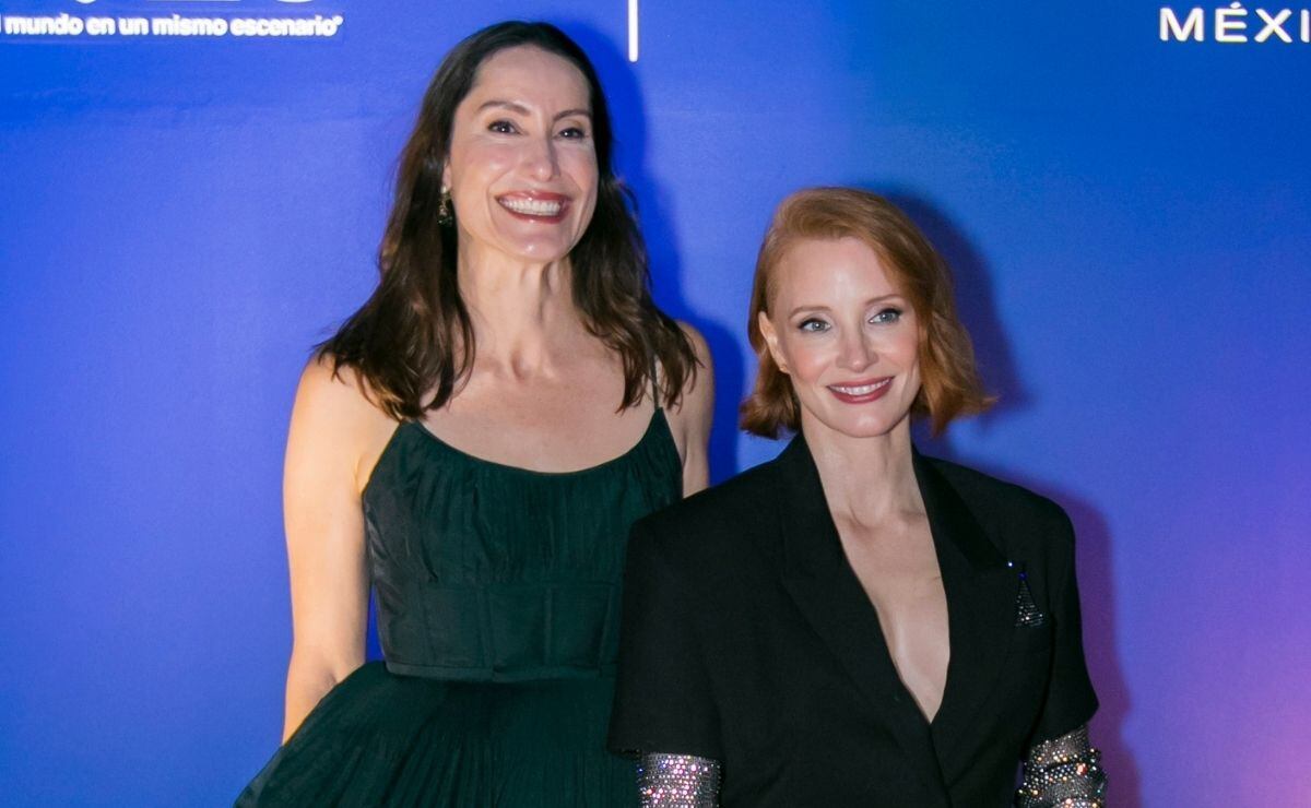 Barbara Muschietti y Jessica Chastain. (Foto: Arturo Quintero)