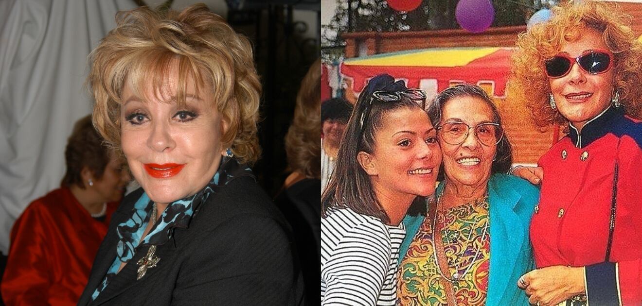 Con nostalgia Alejandra Guzmán y Frida Sofía comparten fotos de Silvia Pinal 