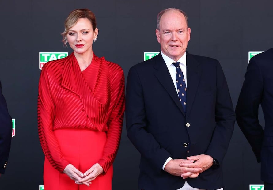 Los príncipes Alberto II y Charlène de Mónaco / Foto: Clive Rose - Getty Images