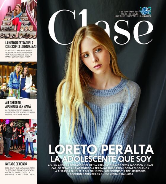 EXCLUSIVA: Así es Loreto Peralta de adolescente