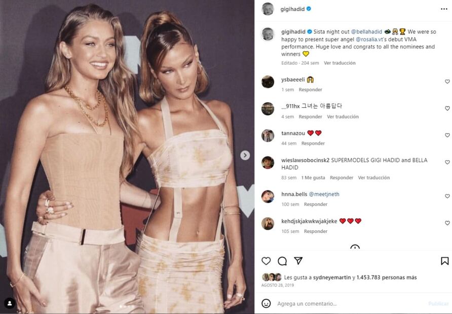 Instagram: @gigihadid